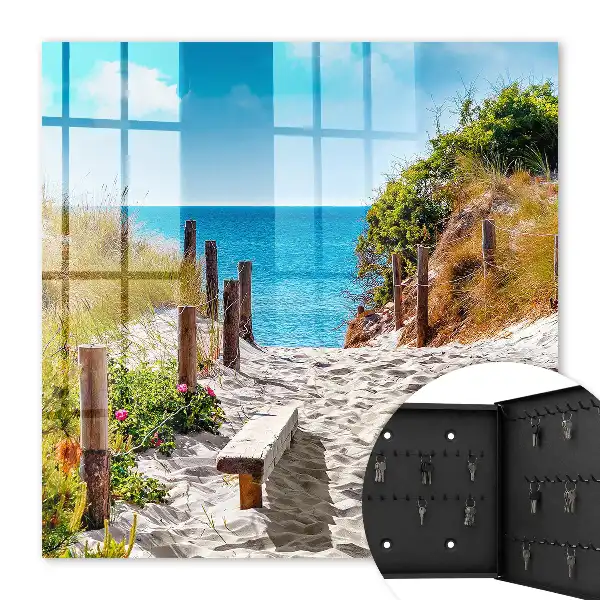 Küstenweg am Meer