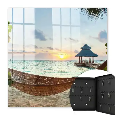 Strandentspannung im Pavillon