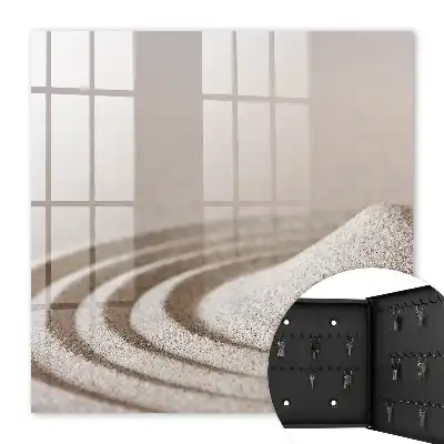 harmonische Komposition eines Zen-Gartens