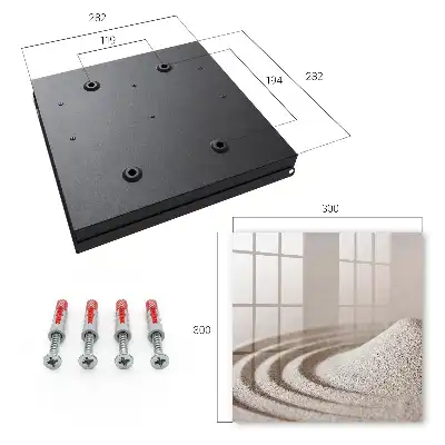 harmonische Komposition eines Zen-Gartens
