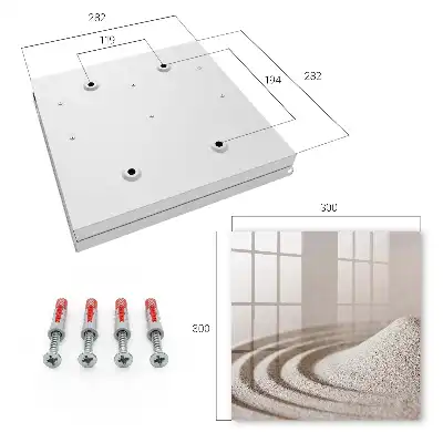 harmonische Komposition eines Zen-Gartens