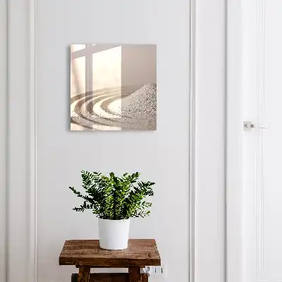 harmonische Komposition eines Zen-Gartens