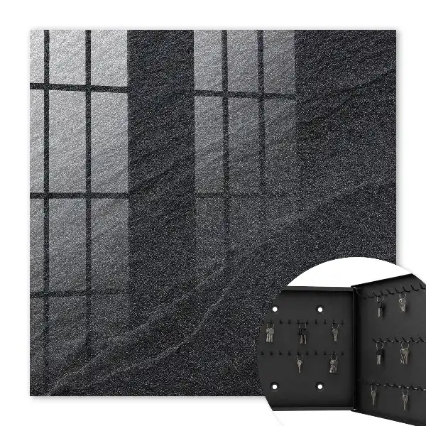 Steinstruktur in Schwarz und Grau