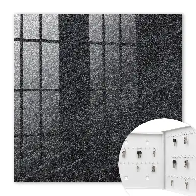 Steinstruktur in Schwarz und Grau