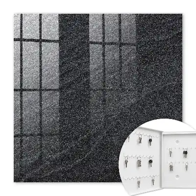 Steinstruktur in Schwarz und Grau