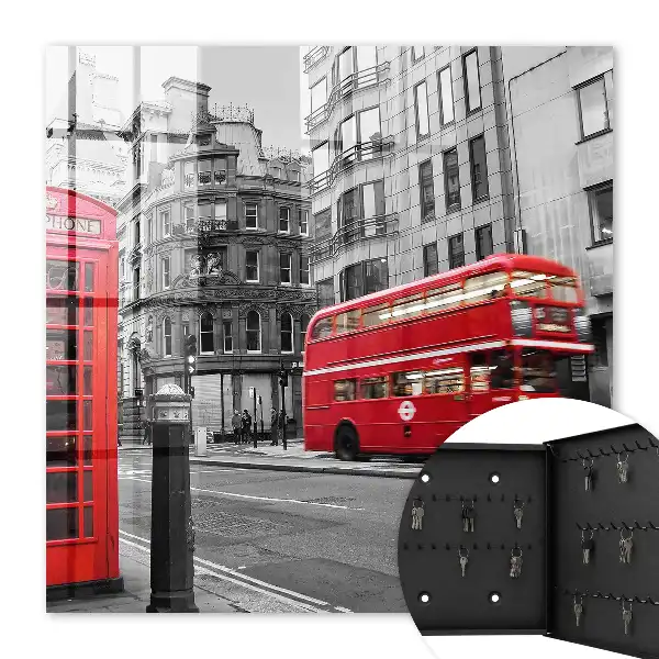 Londoner Kontrast zur roten Box