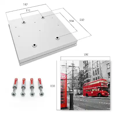 Londoner Kontrast zur roten Box