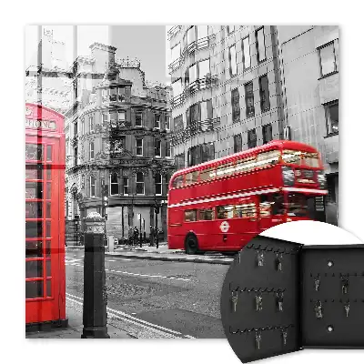 Londoner Kontrast zur roten Box