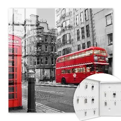 Londoner Kontrast zur roten Box