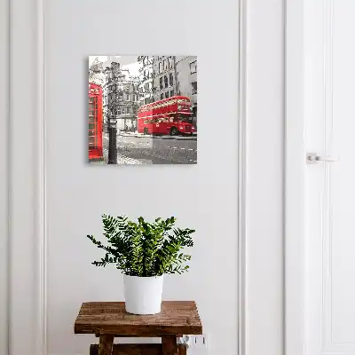 Londoner Kontrast zur roten Box
