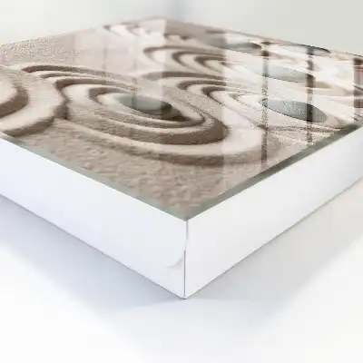 Zen-Frieden mit grauen Steinen