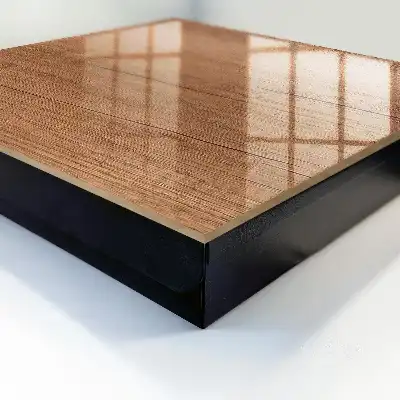 Holzstruktur mit natürlicher Maserung