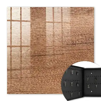 Holzstruktur mit natürlicher Maserung