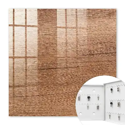 Holzstruktur mit natürlicher Maserung