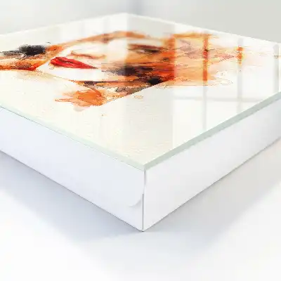 Ein feminines Aquarell voller Energie