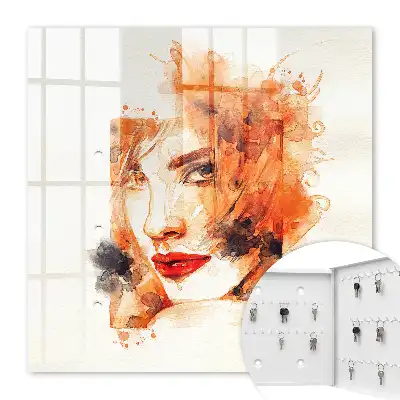 Ein feminines Aquarell voller Energie
