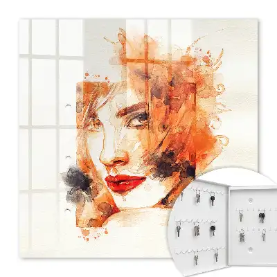 Ein feminines Aquarell voller Energie
