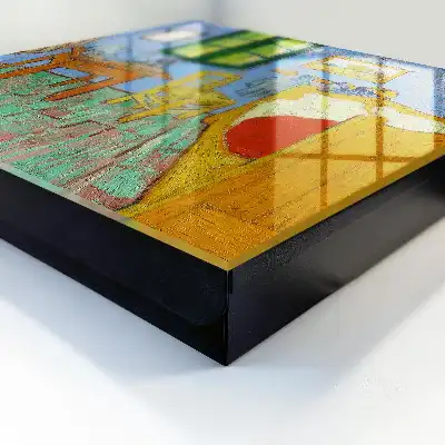 Gemütliches Zimmer mit Holzmöbeln