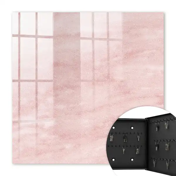 Eleganz durch rosa Webstruktur