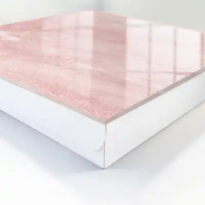 Eleganz durch rosa Webstruktur