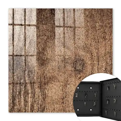 Eine warme Holztextur.