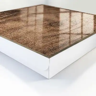 Eine warme Holztextur.