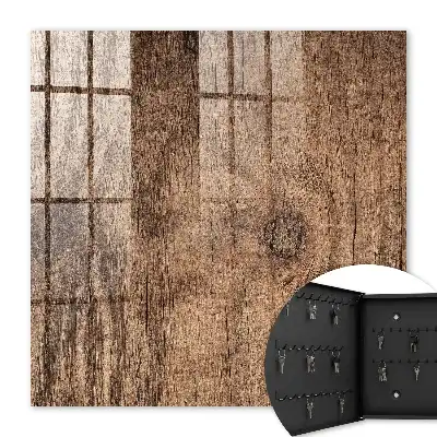 Eine warme Holztextur.