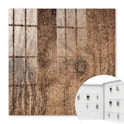 Eine warme Holztextur.