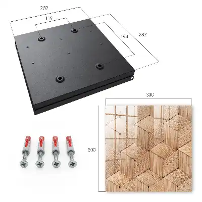 Die Geometrie der Beschaffenheit des Flechtmusters