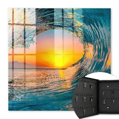 Wellen Sonnenuntergang Sonne Meer