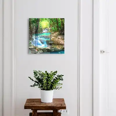 Paradiesische Oase im Dschungelgrün