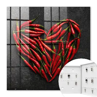 herzförmige Paprika