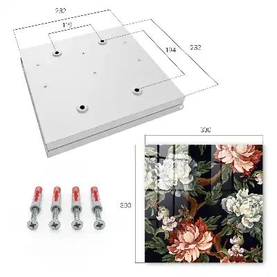 Blumen der Natur vor dunklem Hintergrund