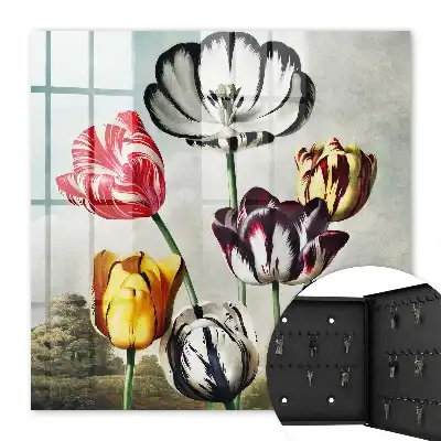 Retro-Tulpen voller Energie