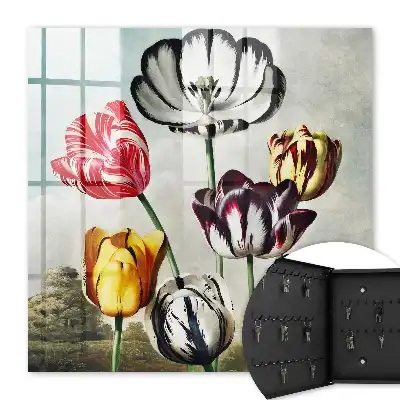 Retro-Tulpen voller Energie