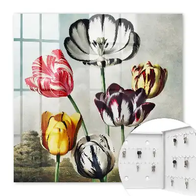 Retro-Tulpen voller Energie