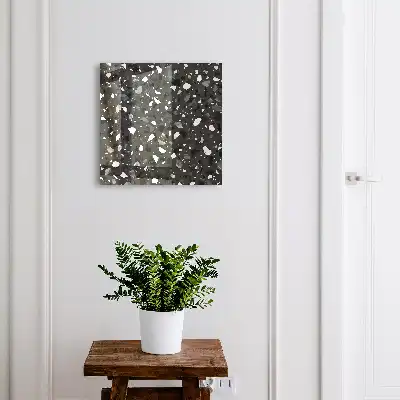Stilvolles Mosaik in Grautönen