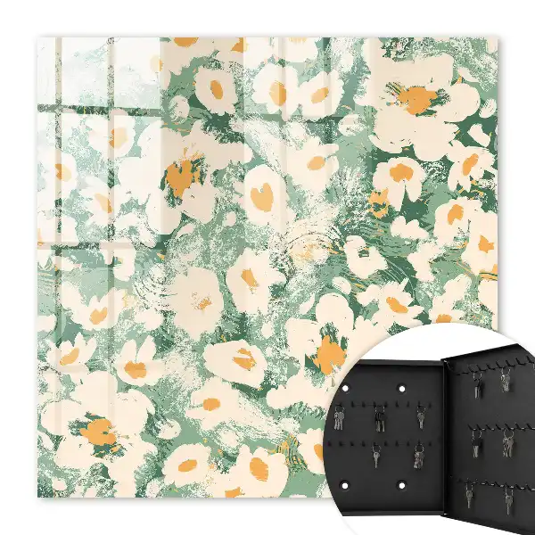 Blumenmuster im Boho-Stil