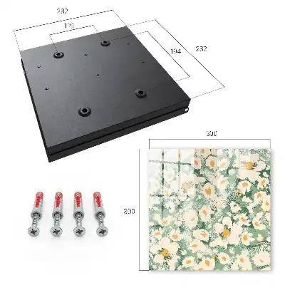 Blumenmuster im Boho-Stil