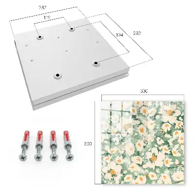 Blumenmuster im Boho-Stil