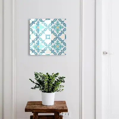 Dekoratives Mosaik in Türkistönen