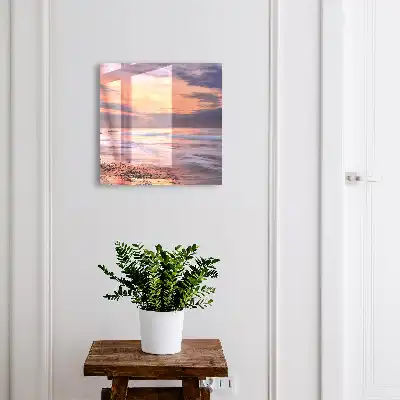 Sonnenuntergang über dem Meer