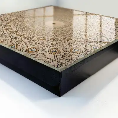 Ein kunstvolles Mandala von Symmetrie und Eleganz