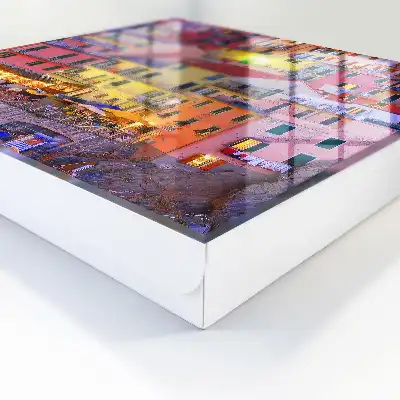 Die Farben der Stadt sprühen vor Leben