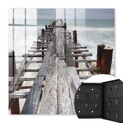 Der endlose Hafen des ruhigen Meeres