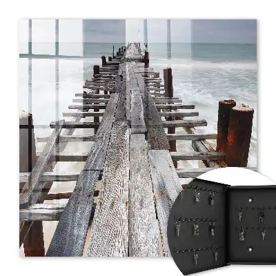 Der endlose Hafen des ruhigen Meeres