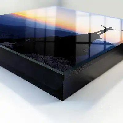 Der Triumph des Sonnenuntergangs über die Natur