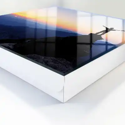 Der Triumph des Sonnenuntergangs über die Natur