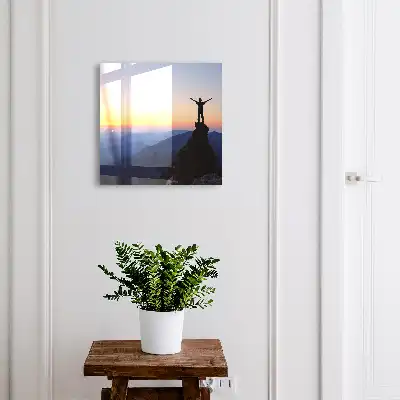Der Triumph des Sonnenuntergangs über die Natur