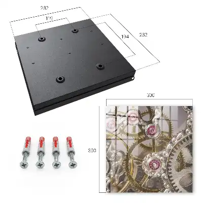 Mechanische Eleganz mit farbigen Akzenten